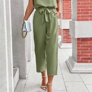 Elegant Olive Green Co-ord set